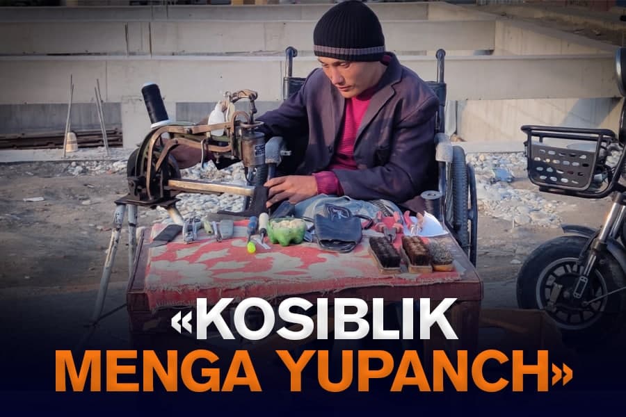 «Hech kimga og‘irligim tushmasin deb hunar o‘rgandim» – nogiron kosib hikoyasi