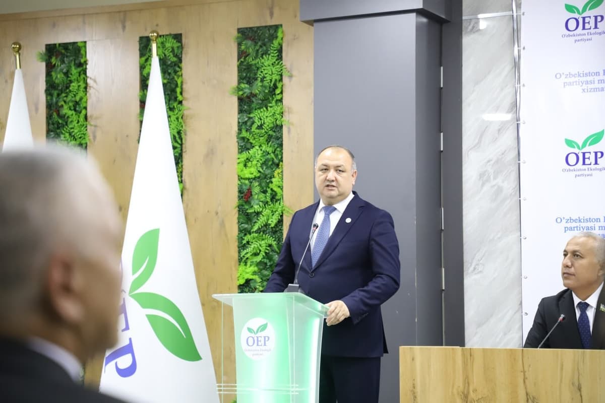 Eco party candidate for presidency of Uzbekistan announced