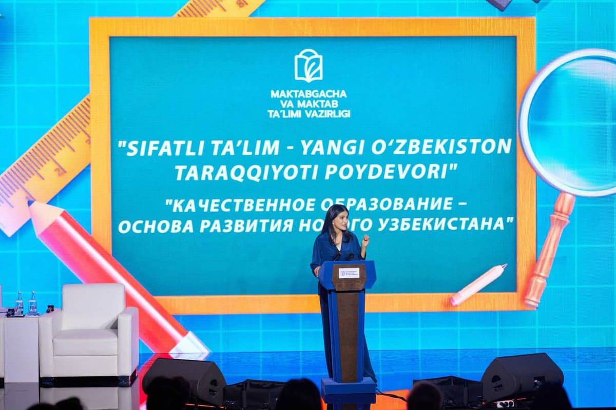 Saida Mirziyoyeva speaks about fundamental problems in field of education 