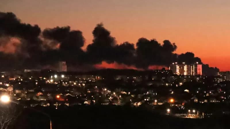 Kurskda aerodrom hududida yong‘in. Bu ikki kun ichida uchinchi holat