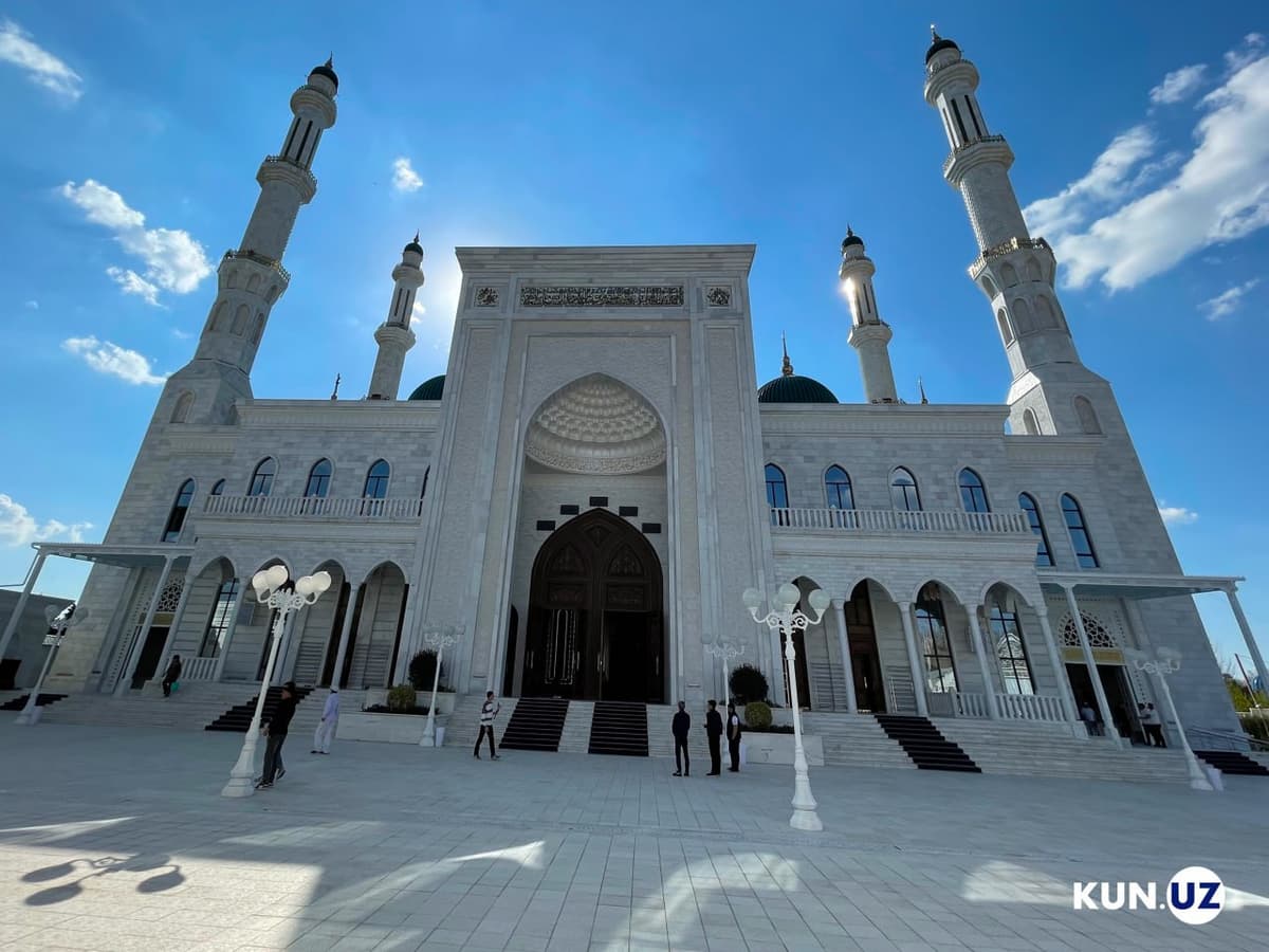 A new mosque commissioned in Tashkent (photos)