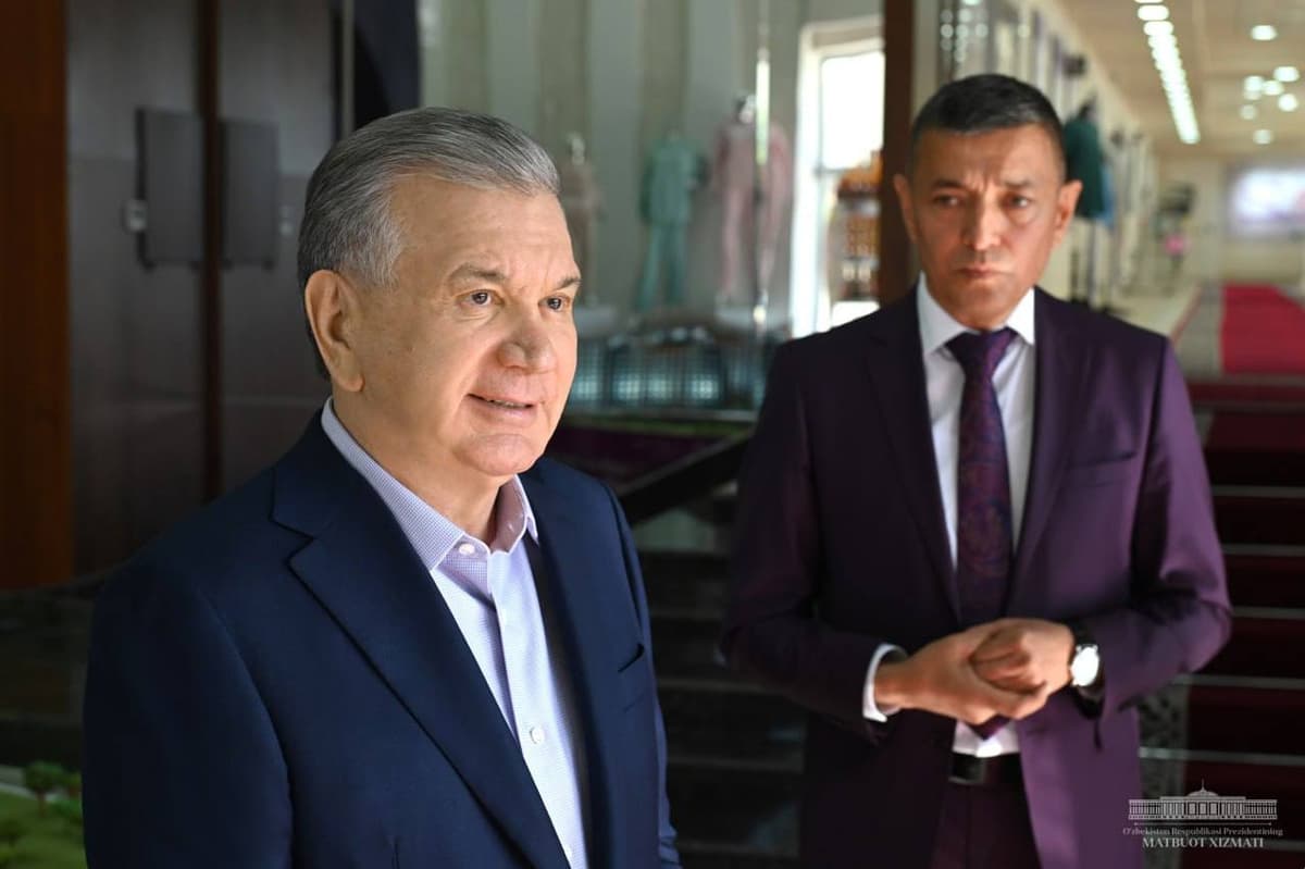 Prezident Qashqadaryo viloyatiga tashrifini «Sultonteks» faoliyati bilan tanishishdan boshladi