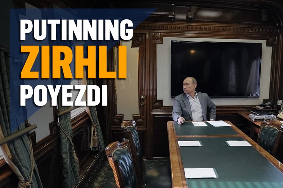 Samolyotdan poyezdni afzal ko‘rayotgan Putin: u nimadan cho‘chiyapti?