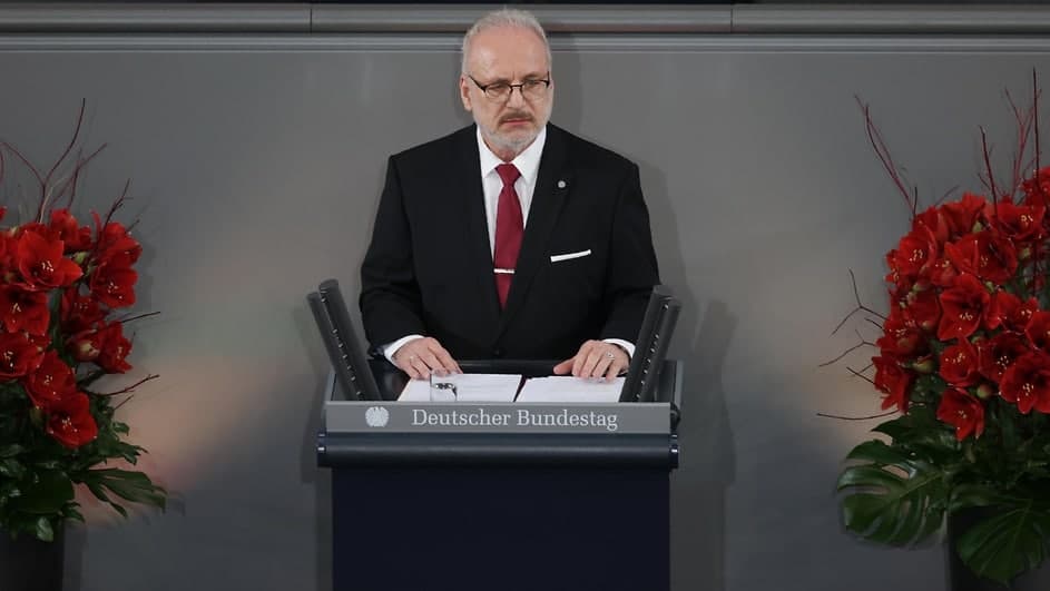 Latviya prezidenti Rossiya bo‘yicha maxsus tribunal tashkil etishga chaqirdi