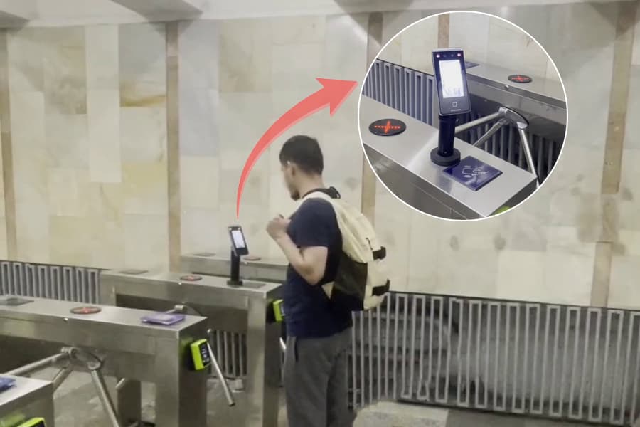 Toshkent metrosida Face ID orqali to‘lov sinovdan o‘tkazilmoqda