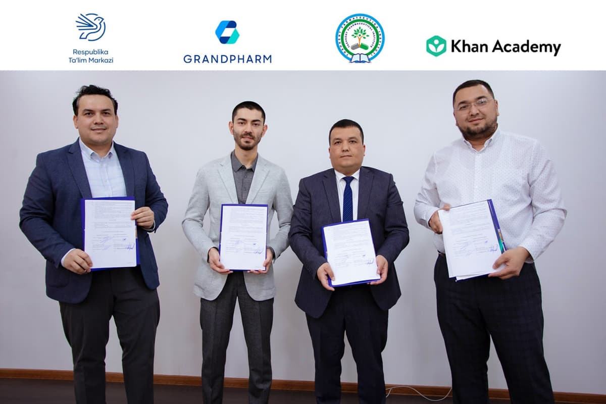 GRAND PHARM hamda ta’lim tashkilotlari o‘rtasida memorandum imzolandi