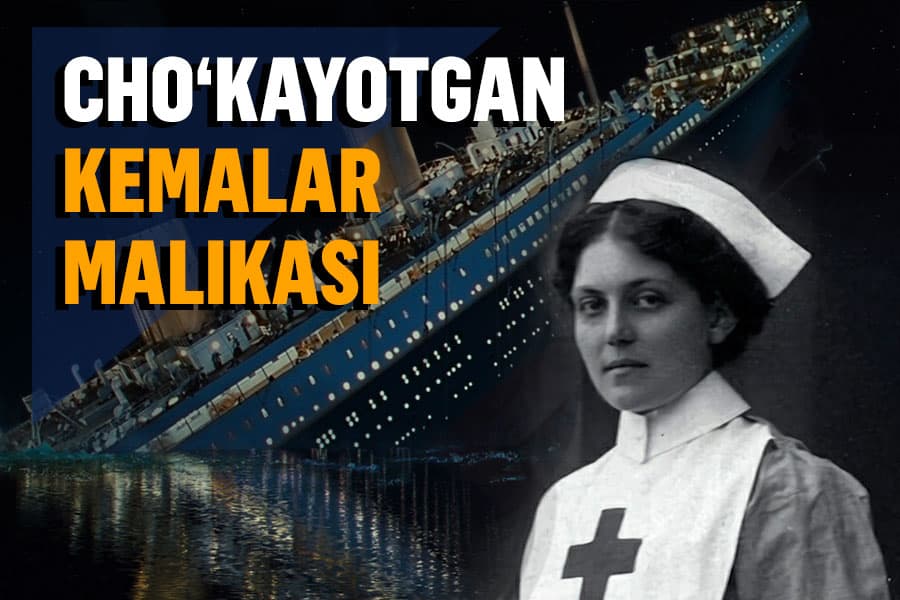 “Титаник” чўкканда омон қолган стюардесса – уч фалокатдан тирик чиққан аёл тарихи