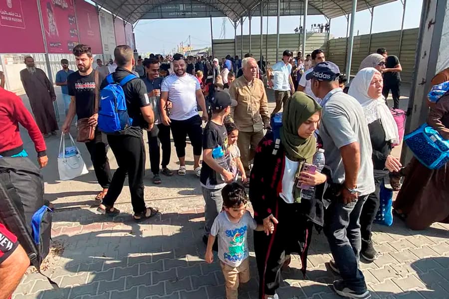 7 mingga yaqin xorijiy fuqaro G‘azo sektorini tark etish uchun navbatda turibdi