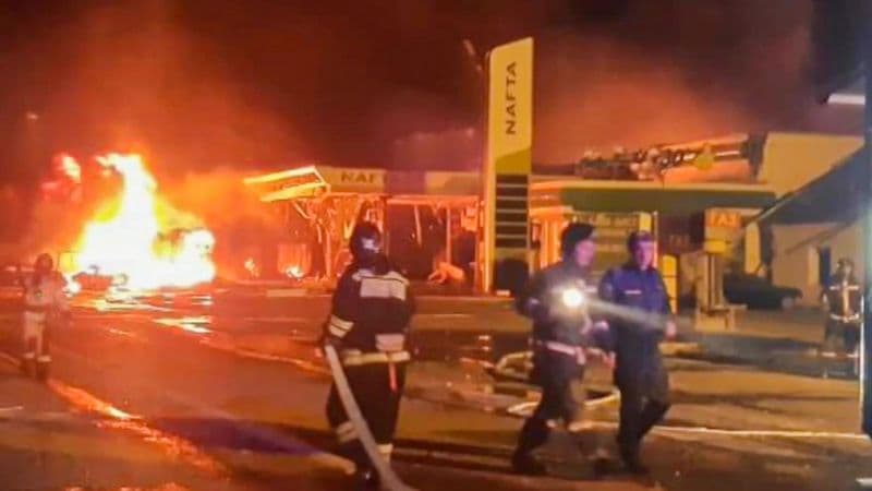 Взрыв и пожар в Махачкале: 27 погибших, десятки пострадавших