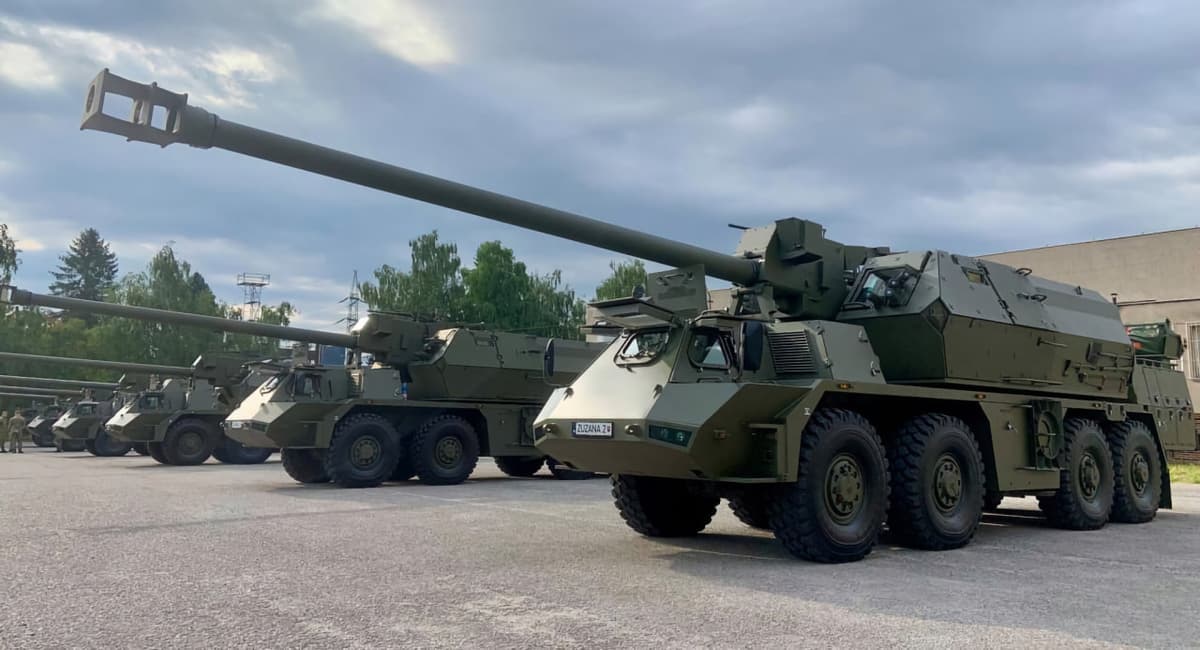 Slovakiya Ukrainaga Zuzana 2 gaubitsalari yetkazib berishni yakunladi