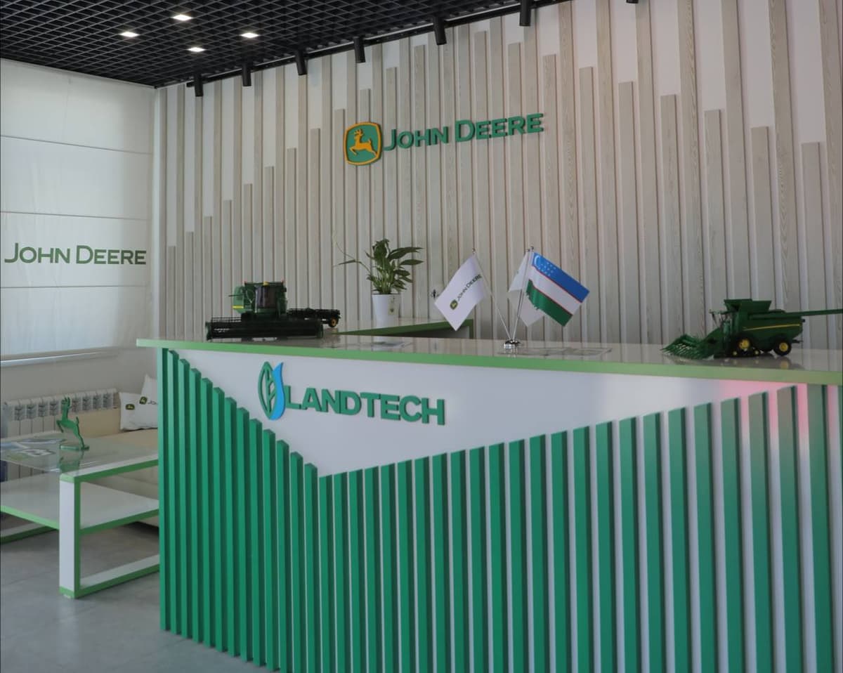 John Deere компанияси Ўзбекистон бўйлаб хизмат кўрсатиш ҳажми ва сифатини оширмоқда!