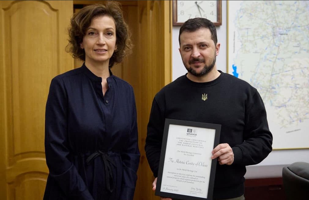 YuNESKO Ukrainani yanada qöllab-quvvatlaşga va’da berdi