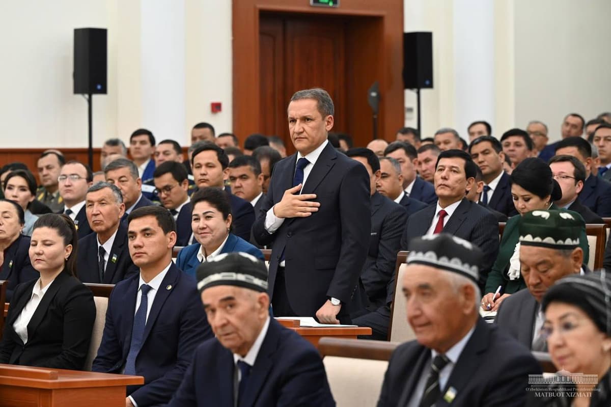 Jo‘rabek Rahimov Xorazm viloyati hokimi etib tasdiqlandi