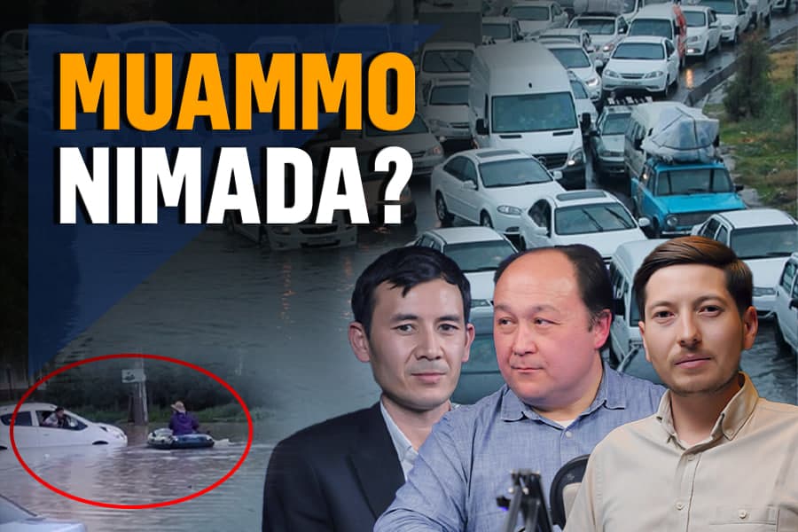 Toshkent suvga «g‘arq bo‘lmoqda», muammo nimada? - ekspertlar bilan suhbat
