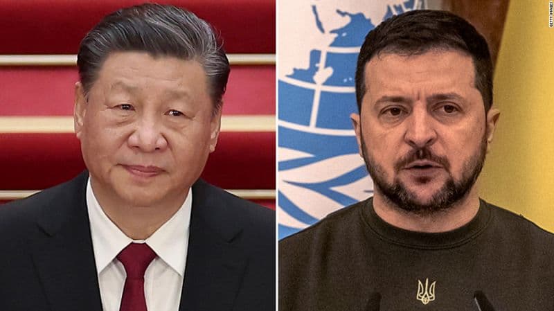 Zelenskiy Si Jinping bilan telefon orqali muloqot qildi
