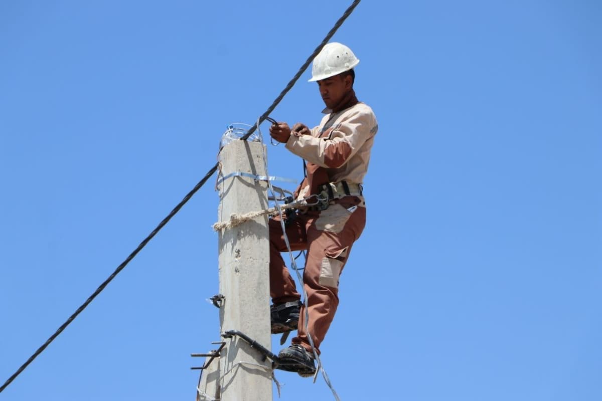 Qaşqadaryoning eng olis qişloqlarida elektr tarmoği yangilandi