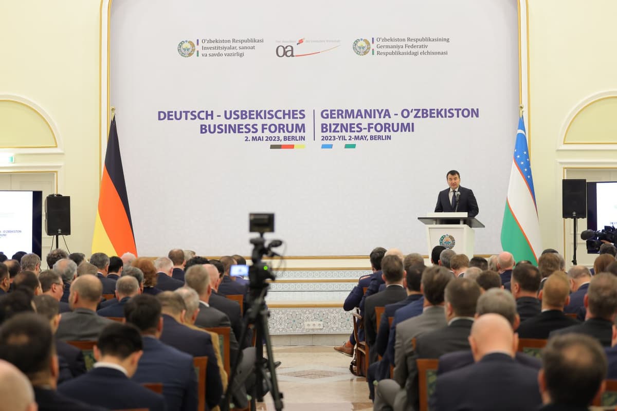 Berlin hosts Uzbekistan-Germany business forum