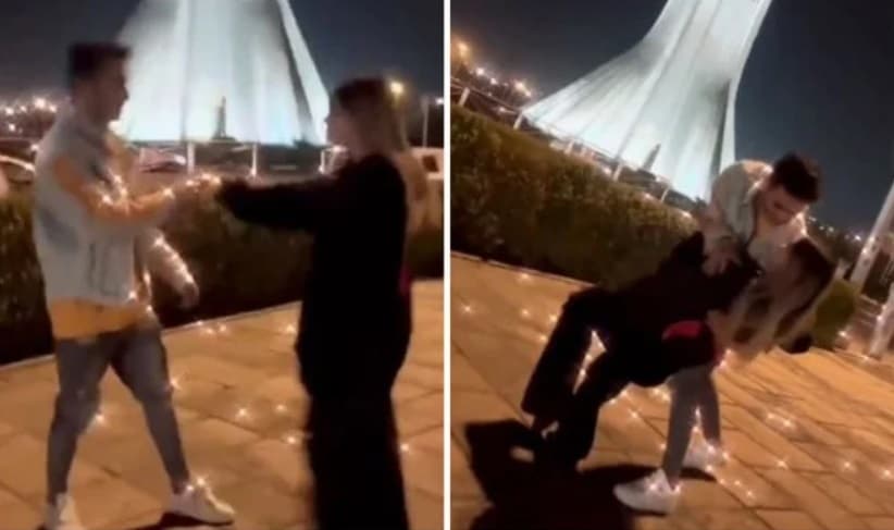 Eronning bosh yodgorligi oldida raqs tushgan juftlik 10 yilga qamaldi