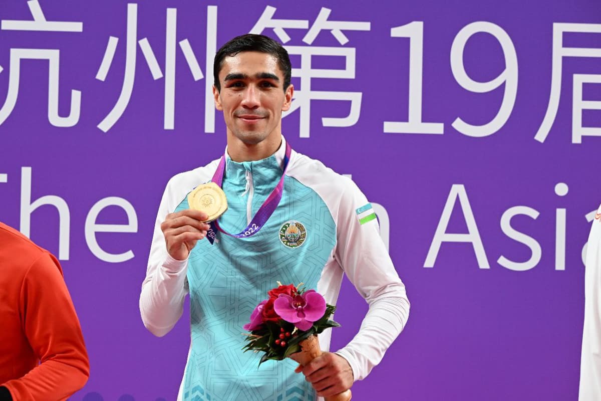 Абдумалик Халоков чемпионлик ҳақида: «Осиё Ўйинларида вилоят чемпионатини ютгандек ғолиб бўлдим» 