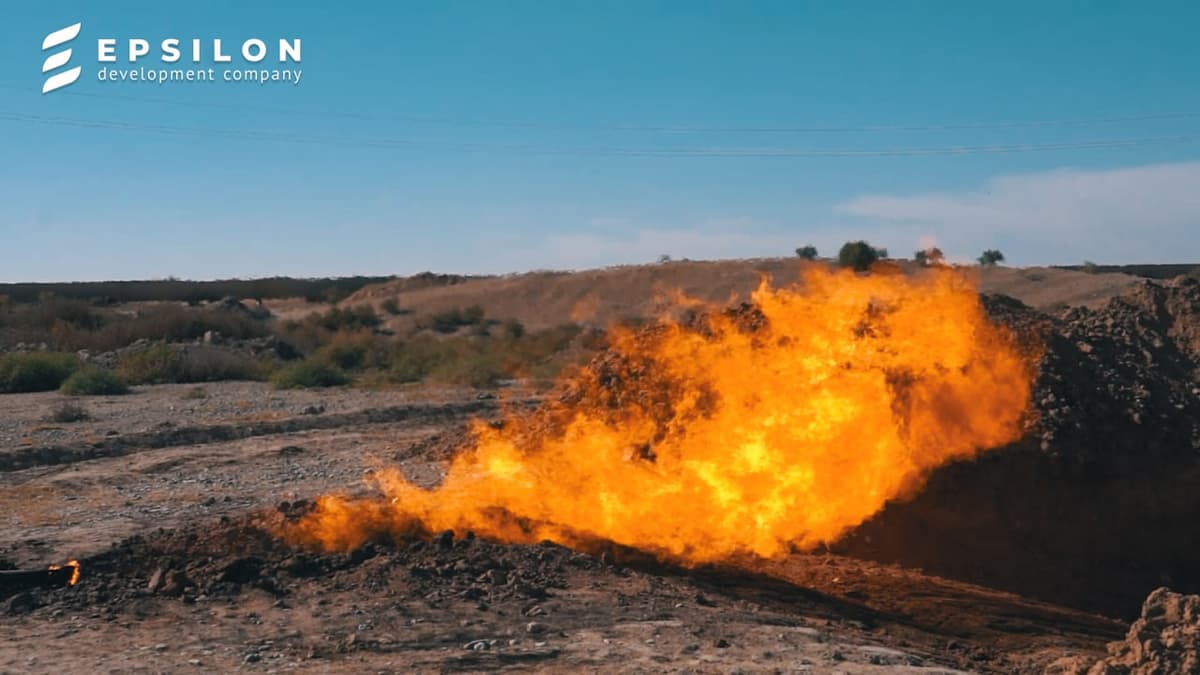 EPSILON (EDC): Ernazar-12 qudug‘idan kuniga 50 ming kubmetr hajmda gaz olinmoqda