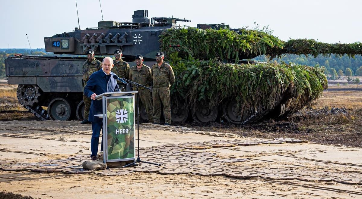 OAV: Germaniya Leopard tanklarini Ukrainaga topşirişga ruxsat berdi