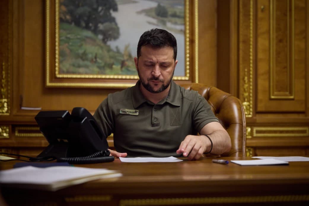 Zelenskiy YeIning Ukraina mahsulotlari eksportini to‘sib qo‘yishini nomaqbul deb atadi