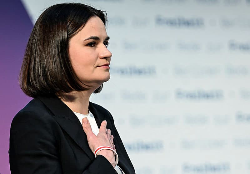Tixanovskaya: Ukraina erkinligi - Belarusning ham erkinligi