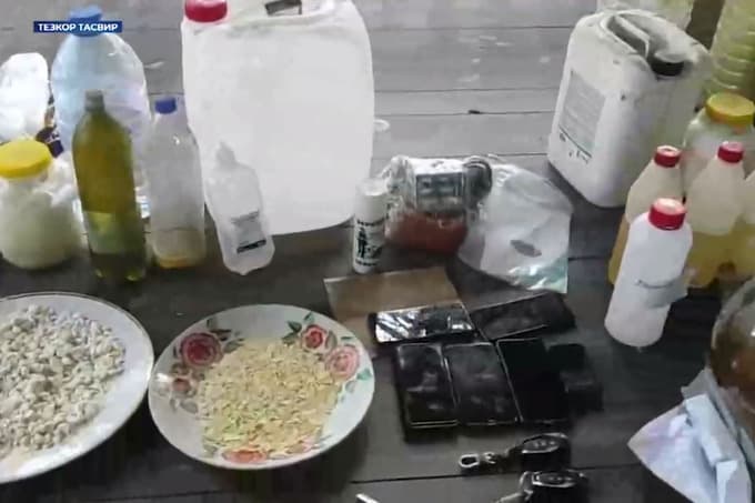 Toshkent viloyatida yashirin narkolaboratoriya faoliyatiga chek qo‘yildi