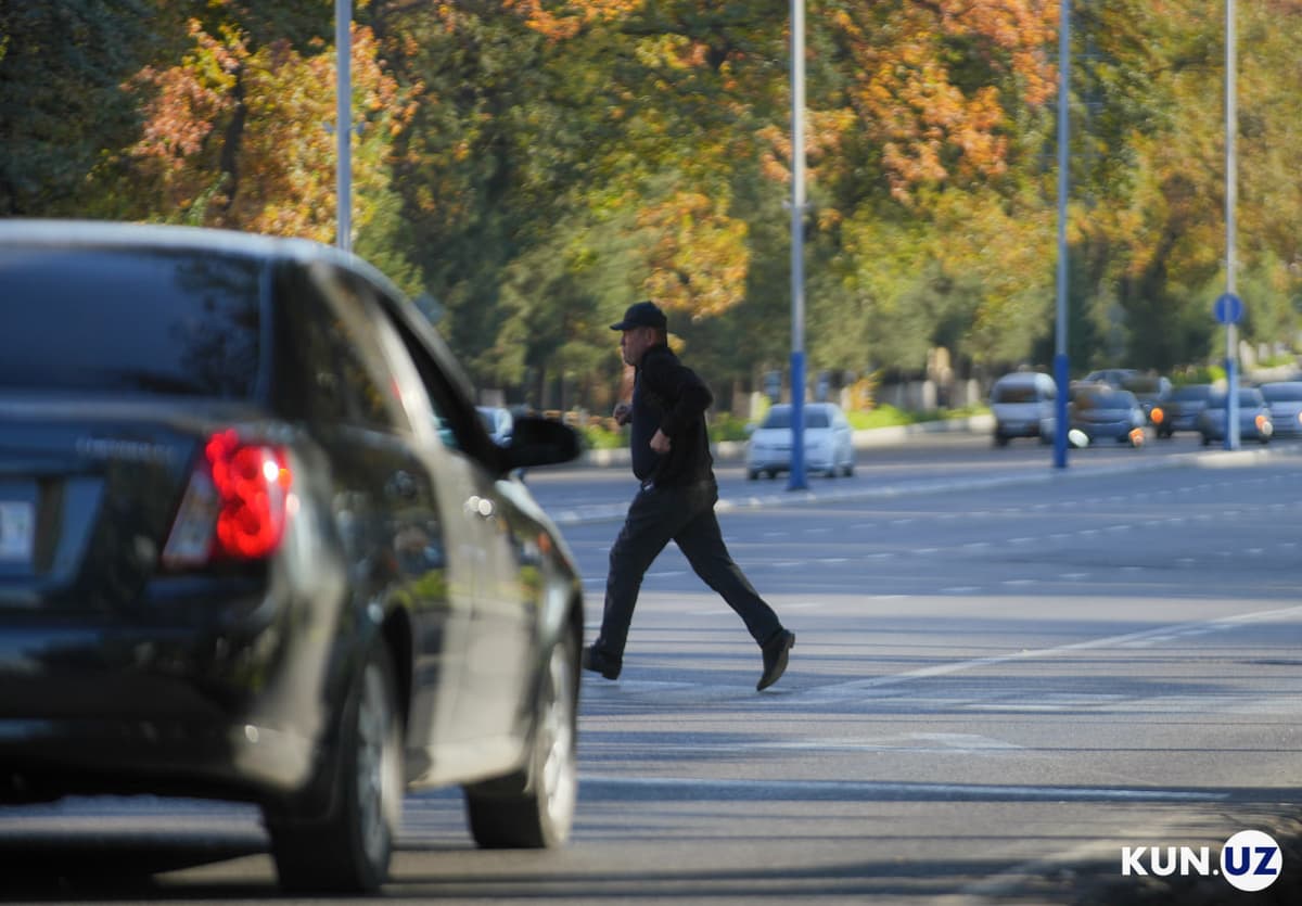 566 pedestrians injured in road accidents in Tashkent over 9 months