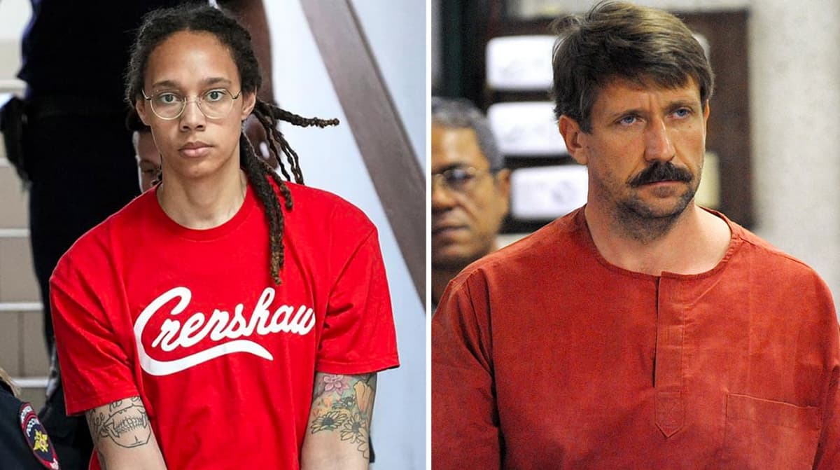«Qurol baroni» Viktor Butni amerikalik basketbolchi Brittni Graynerga almashtirishdi