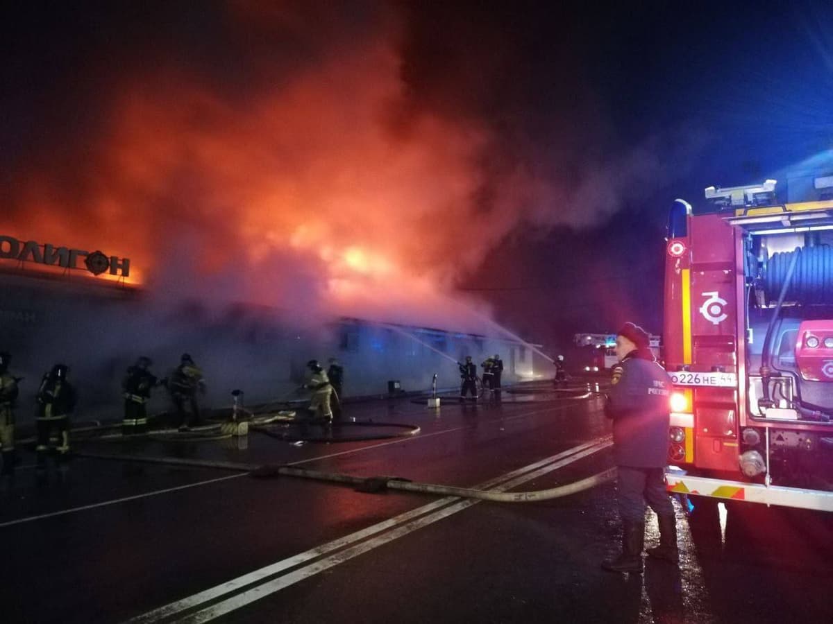 Пожар в кафе «Полигон» города Костромы унес жизни 15 человек