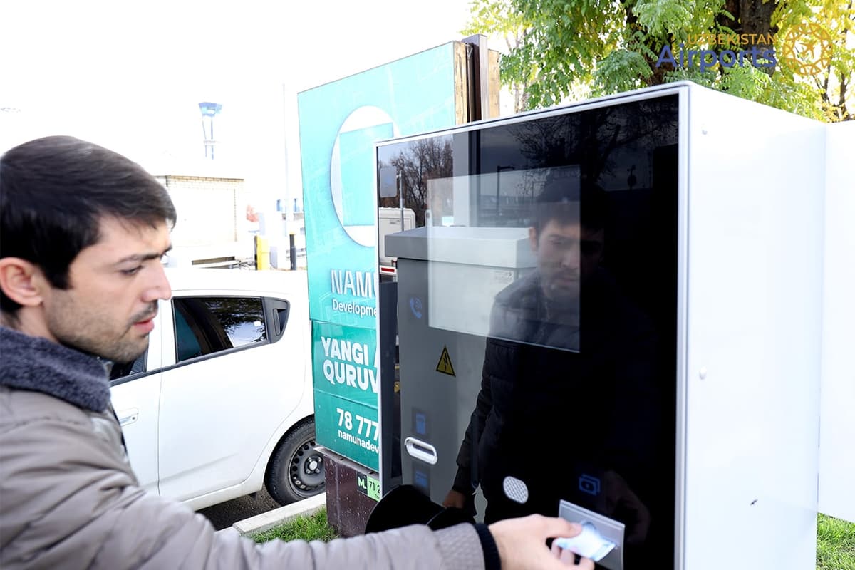 В аэропорту Ташкента заработала первая «умная» парковка в стране 