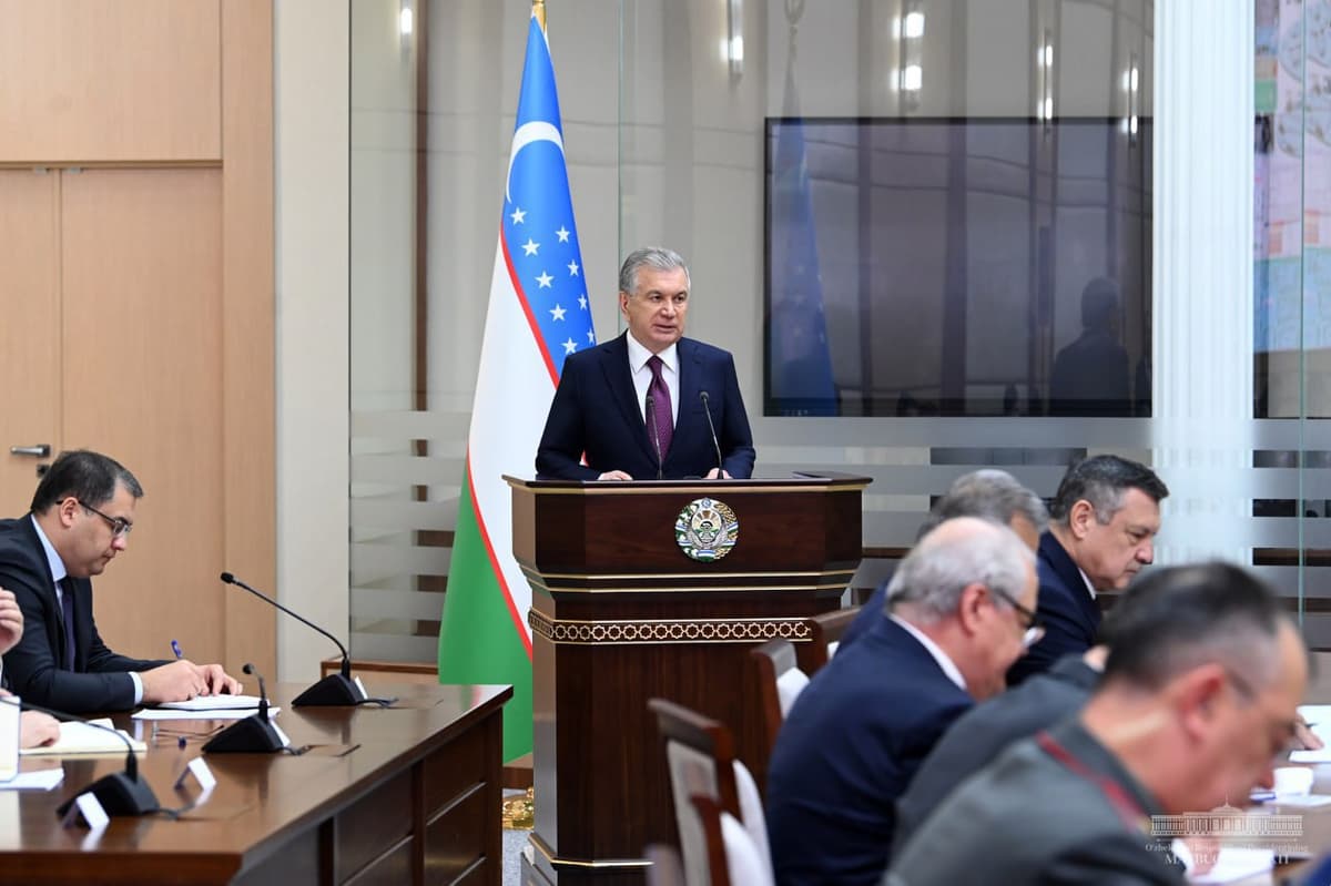 Prezident raisligida Xavfsizlik kengaşining kengaytirilgan yiğilişi bölib ötdi