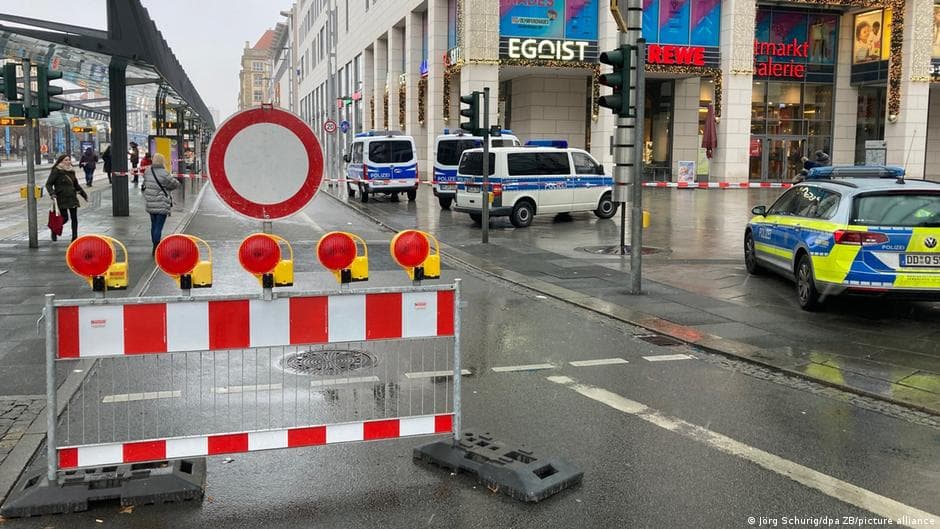 Drezdenda odamlarni garovga olgan jinoyatchi ushlandi