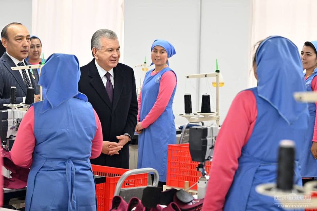 Shavkat Mirziyoyev: Andijonga tadbirkorlikni kengaytirish, odamlar daromadini oshirish uchun keldik