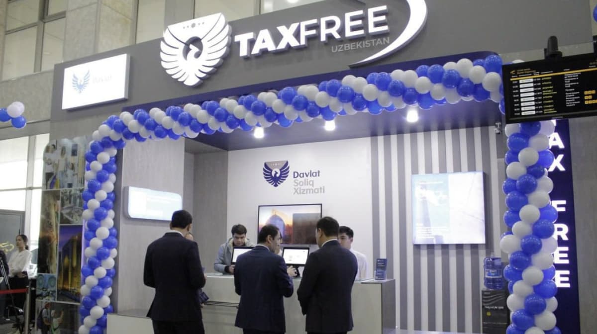 Tax Free counters installed at airports of Uzbekistan; foreigners can apply for a VAT refund on purchases