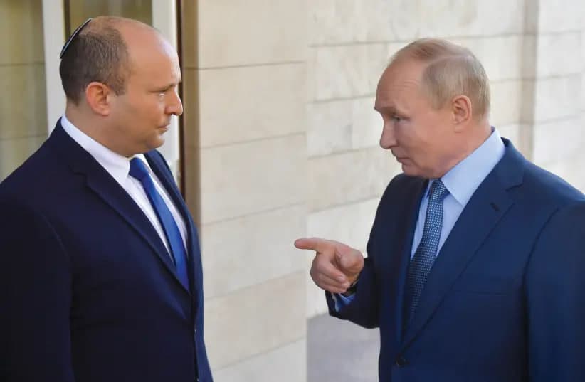 Isroilning sobiq bosh vaziri Putin unga Zelenskiyni o‘ldirmaslikka va’da berganini esladi