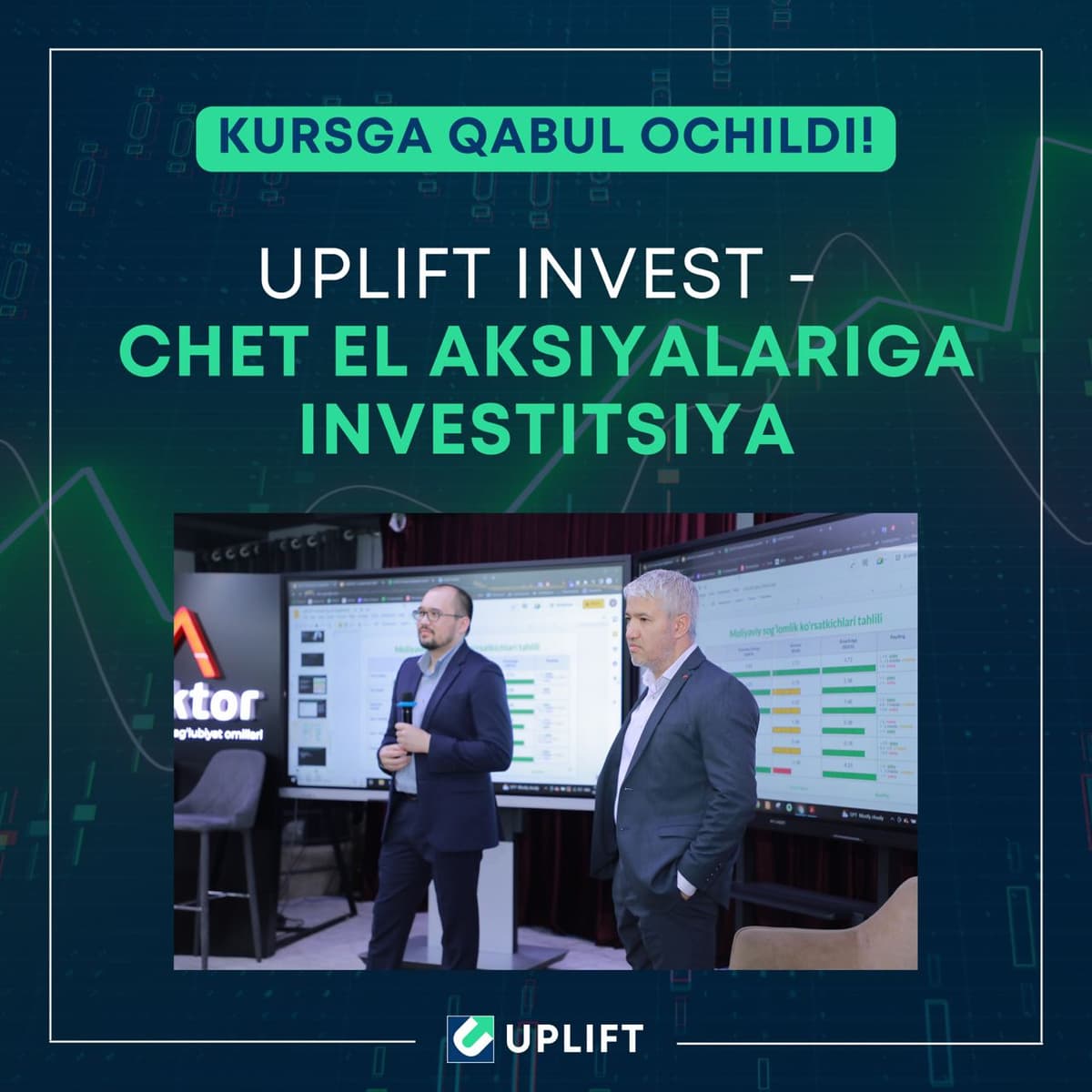 Aksiyalarga investitsiya qilishni va qo‘shimcha daromad manbai yaratib boyligingizni ko‘paytirishni xohlaysizmi?
