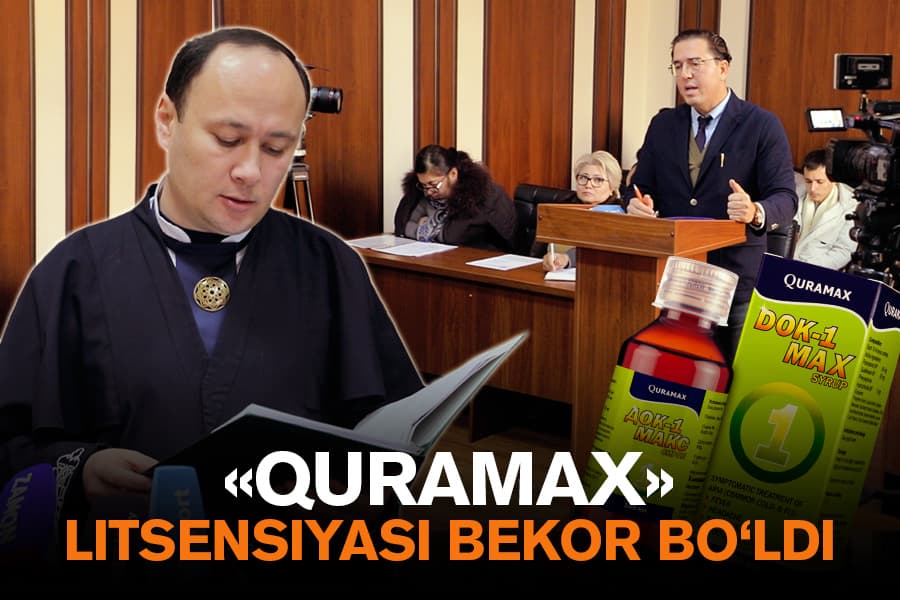 Sud “Quramax”ning litsenziyasini bekor qildi