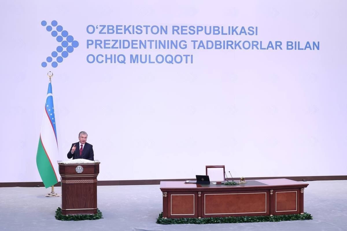 В Узбекистане началась подготовка к открытому диалогу президента с предпринимателями