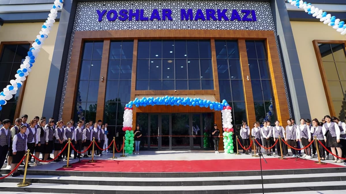 Energetika vazirligi va “Issiqlik elektr stansiyalari” AJ Şirin şahrida zamonaviy “Yoşlar markazi”ni foydalanişga topşirdi 