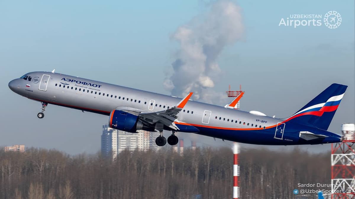 Самолет Дели-Москва совершил экстренную посадку в Ташкенте