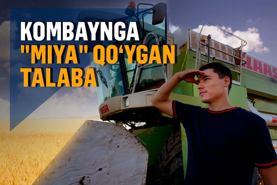 “Kombayn haydab dasturchi bo‘lganim haqida” – talaba hikoyasi