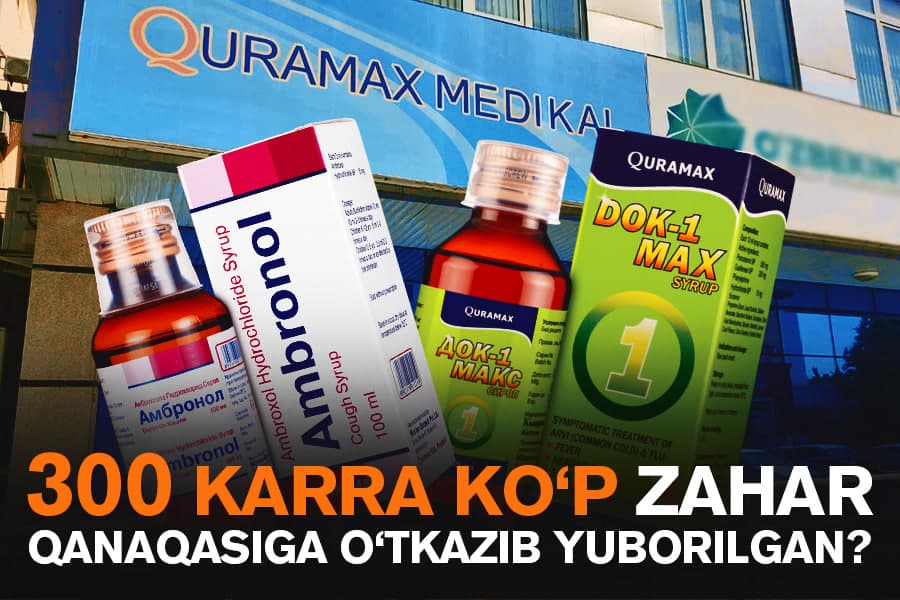 JSST butun dunyoni “Dok-1 Maks”dan ogohlantirdi. Bu dori O‘zbekistonga qanday kirib kelgan?