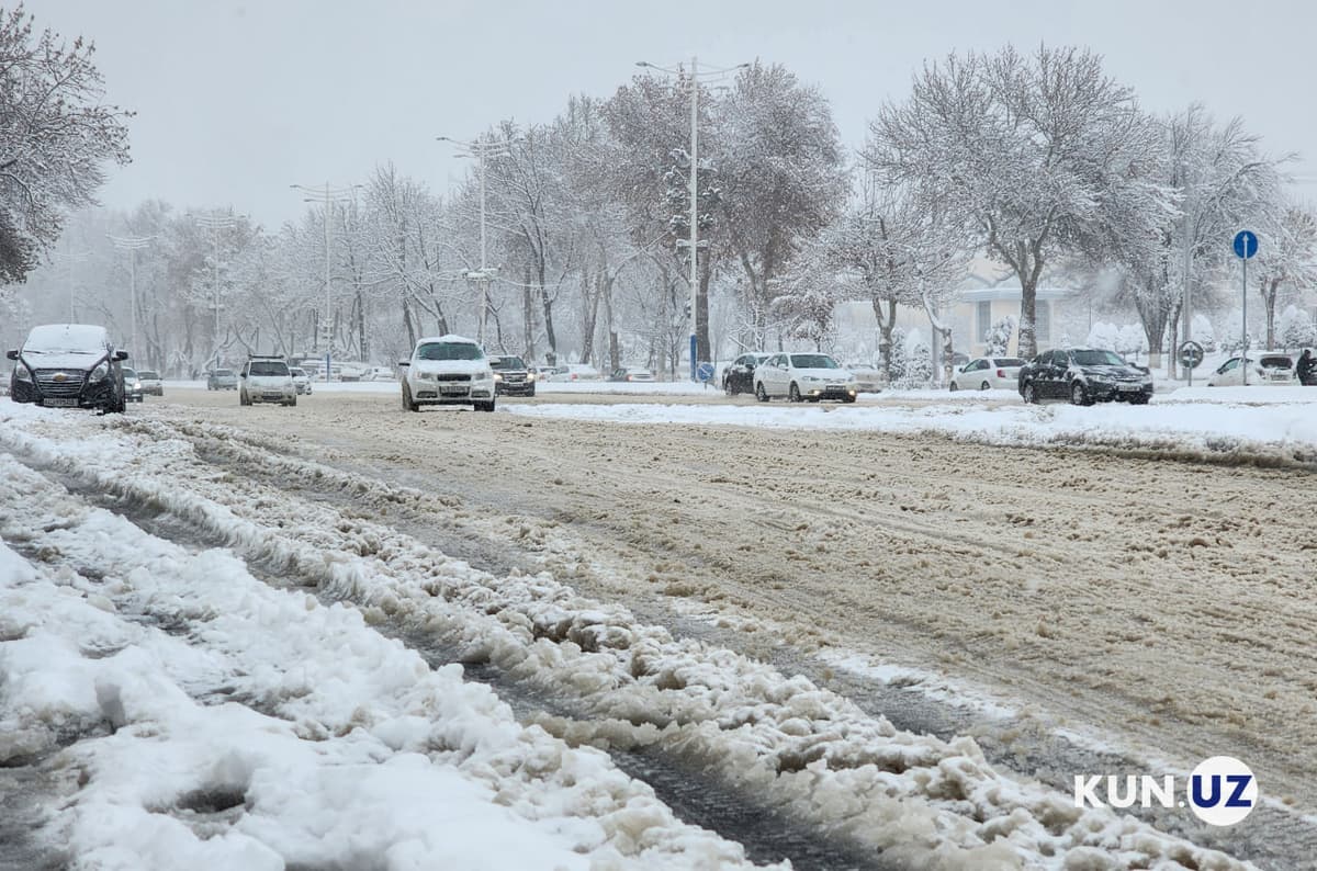 Toshkentda oxirgi 50 yillikdagi eng sovuq harorat qayd etildi
