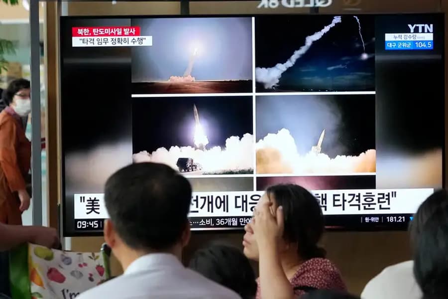 Shimoliy Koreya Sariq dengiz tomon qanotli raketalar uchirdi