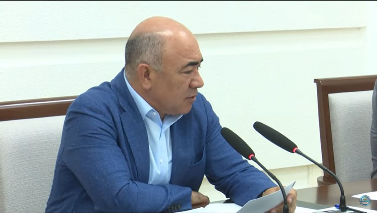 Zoyir Mirzayev sharply criticized governor of Chirchik city