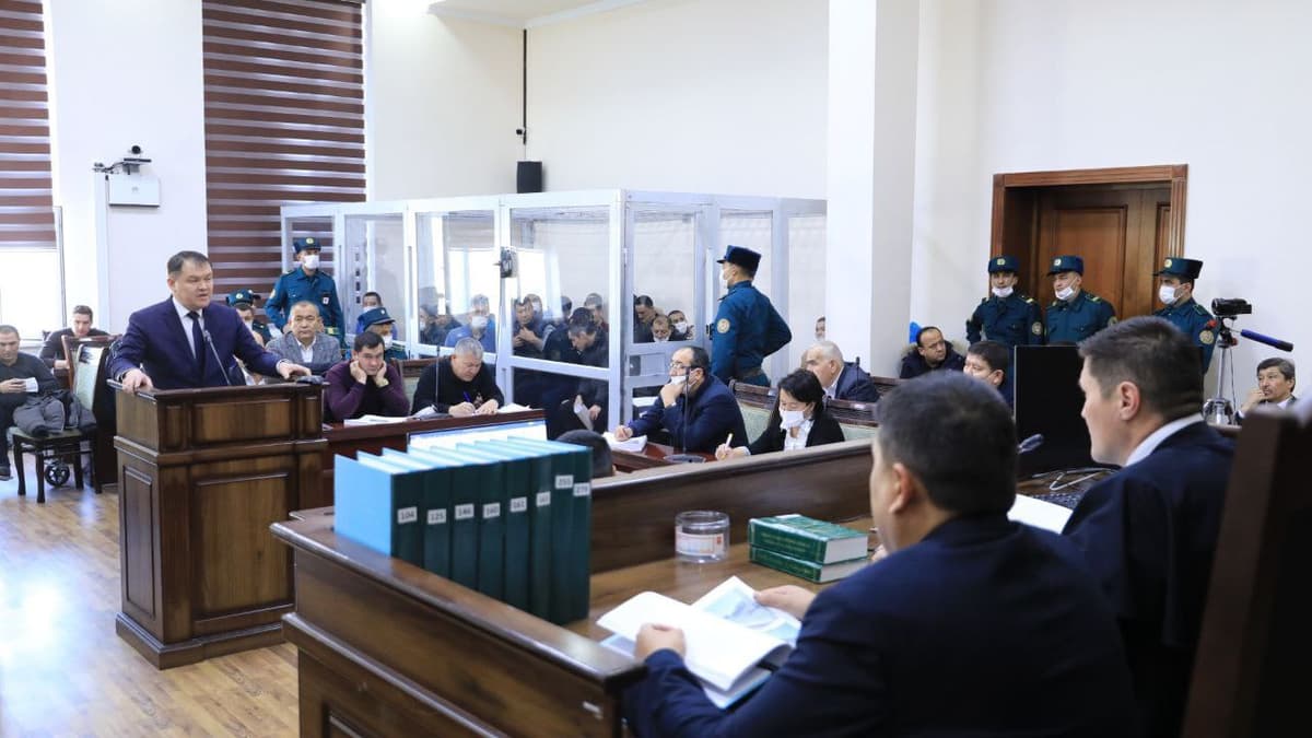 Председатель Жокаргы Кенеса, бывший глава МВД Каракалпакстана выступил в суде 