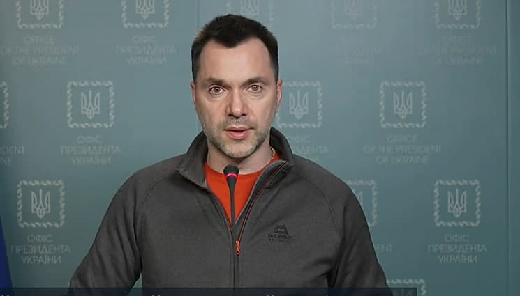 Arestovich Xersonni ozod etish muddatlarini ma’lum qildi