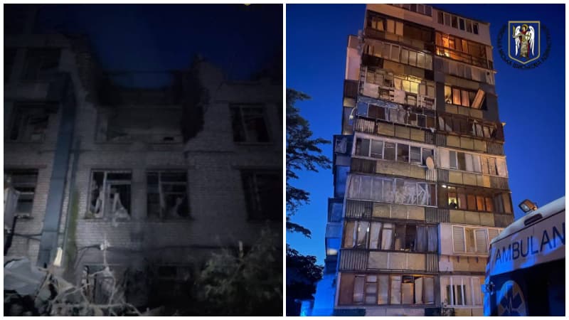 В Киеве в результате ночного удара погибли три человека, среди них ребенок